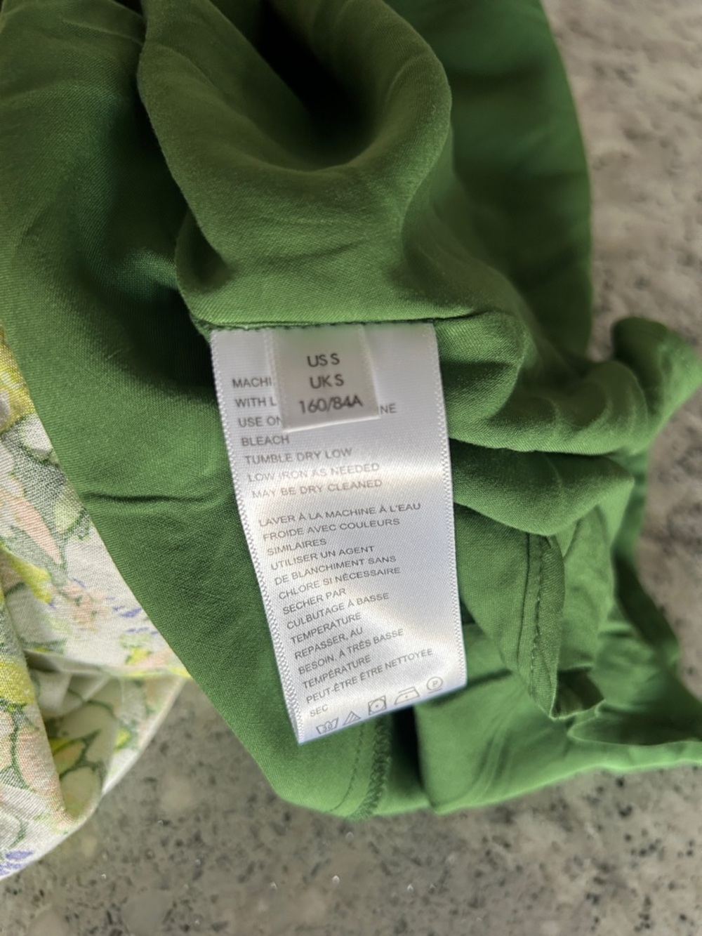 Urban Outfitters Floral Slip Maxi Dress in Green and White - Picture 8 of 8